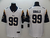 Nike Rams 99 Aaron Donald White Vapor Untouchable Limited Jersey,baseball caps,new era cap wholesale,wholesale hats